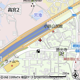 大阪府寝屋川市小路北町29周辺の地図