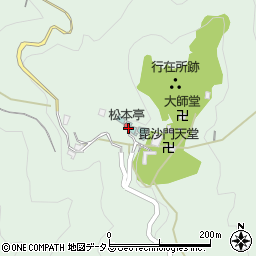 松本亭周辺の地図