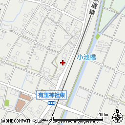 静岡県浜松市中央区有玉南町103周辺の地図