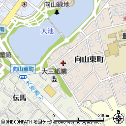 愛知県豊橋市向山東町85周辺の地図