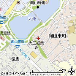愛知県豊橋市向山東町83周辺の地図