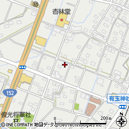 静岡県浜松市中央区有玉南町1376周辺の地図