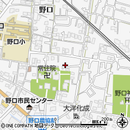 兵庫県加古川市野口町野口390-15周辺の地図