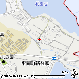 兵庫県加古川市平岡町新在家2564-2周辺の地図