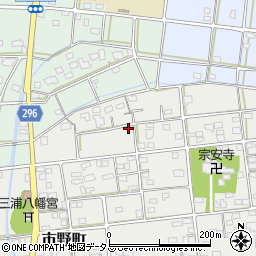静岡県浜松市中央区市野町71周辺の地図