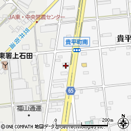 静岡県浜松市中央区貴平町549周辺の地図