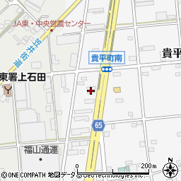 株式会社テンエー　浜松営業所浜松工場周辺の地図