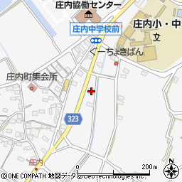 静岡県浜松市中央区庄内町343周辺の地図
