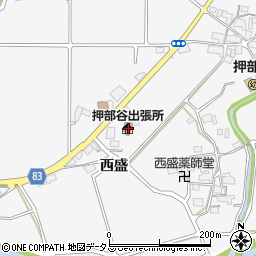 兵庫県神戸市西区押部谷町西盛313周辺の地図