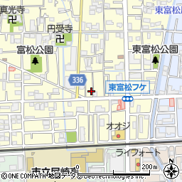 兵庫県尼崎市富松町1丁目32-16周辺の地図