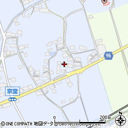 岡山県岡山市東区瀬戸町宗堂396周辺の地図