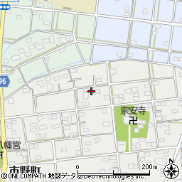 静岡県浜松市中央区市野町61周辺の地図