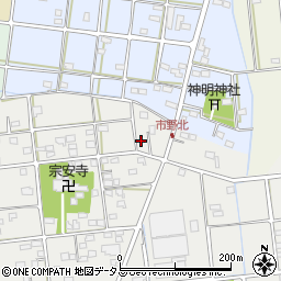 静岡県浜松市中央区市野町14周辺の地図