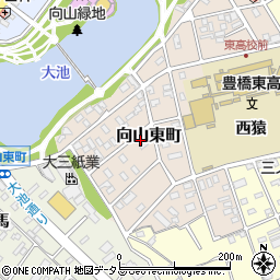 愛知県豊橋市向山東町137周辺の地図