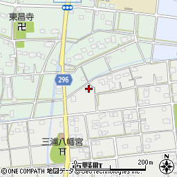 静岡県浜松市中央区市野町88周辺の地図