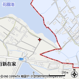 兵庫県加古川市平岡町新在家2550-5周辺の地図