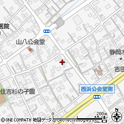 静岡県榛原郡吉田町住吉2987-1周辺の地図