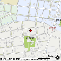 静岡県浜松市中央区市野町36周辺の地図
