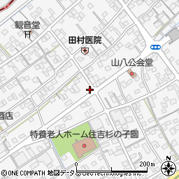 静岡県榛原郡吉田町住吉2589-4周辺の地図