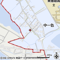 兵庫県加古郡稲美町中一色120周辺の地図