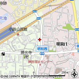 大阪府寝屋川市小路北町24周辺の地図