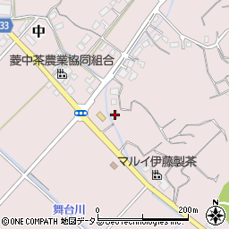 静岡県牧之原市中988周辺の地図