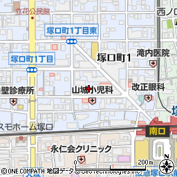 ワコーレザ・塚口町ハウス周辺の地図