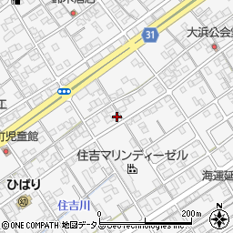 静岡県榛原郡吉田町住吉4159-1周辺の地図