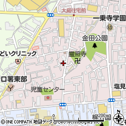 井田住宅周辺の地図
