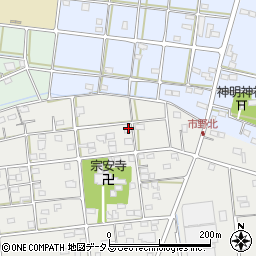 静岡県浜松市中央区市野町28周辺の地図