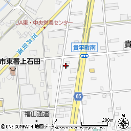 静岡県浜松市中央区貴平町550周辺の地図
