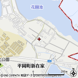 兵庫県加古川市平岡町新在家2547-2周辺の地図