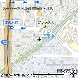 大阪府吹田市広芝町20-7周辺の地図