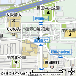 アミーユ豊中野田周辺の地図