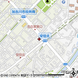 兵庫県加古川市尾上町安田901周辺の地図