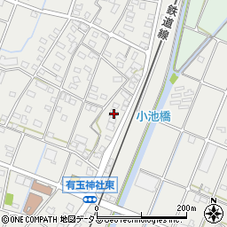 静岡県浜松市中央区有玉南町105周辺の地図