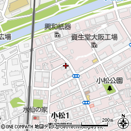 北口文房具店周辺の地図