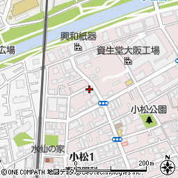 北口文房具店周辺の地図