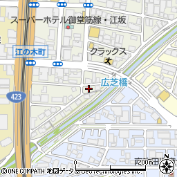 大阪府吹田市広芝町20-8周辺の地図