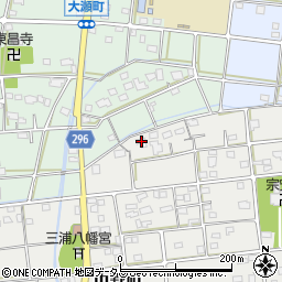 静岡県浜松市中央区市野町86周辺の地図
