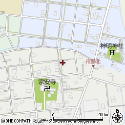 静岡県浜松市中央区市野町24周辺の地図