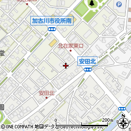 兵庫県加古川市尾上町安田915周辺の地図