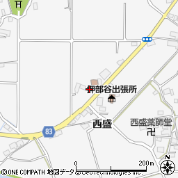 兵庫六甲農業協同組合　神戸地域事業本部押部支店周辺の地図