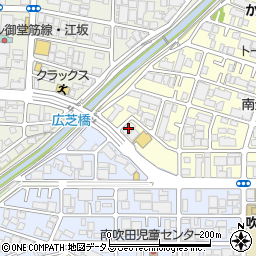 プラチナ大阪ビル周辺の地図