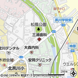 ピュアハウス礒田２周辺の地図