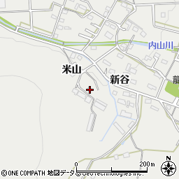 愛知県豊橋市岩崎町新谷33周辺の地図