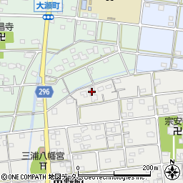 静岡県浜松市中央区市野町80周辺の地図