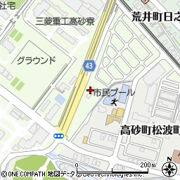 山九株式会社　兵庫支店姫路事業所　高砂営業所周辺の地図