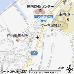静岡県浜松市中央区庄内町404周辺の地図