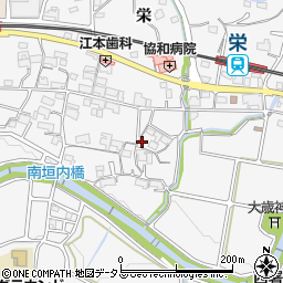 兵庫県神戸市西区押部谷町栄周辺の地図